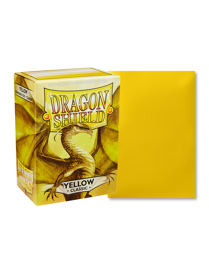 Dragon Shield: Classic Sleeves (100) Yellow
