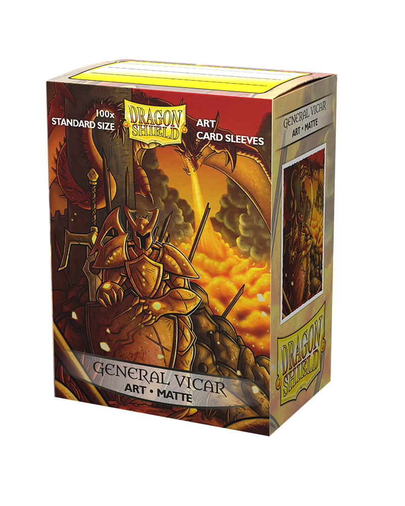 Dragon Shield: Matte Art Sleeves (100) General Vicar