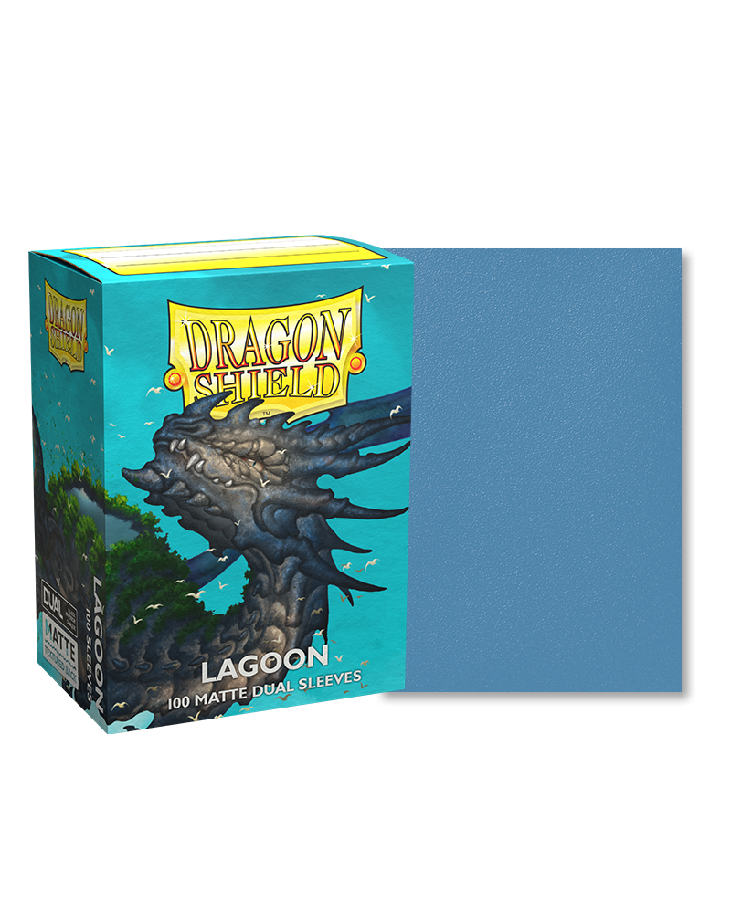 Dragon Shield: Dual Matte Sleeves (100) Lagoon
