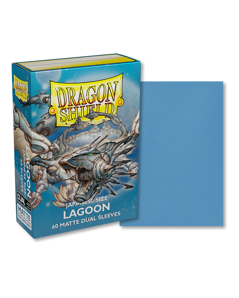 Dragon Shield: Dual Matte Sleeves (60) Lagoon