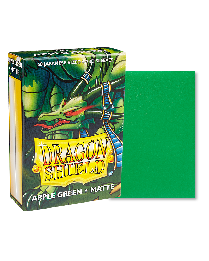 Dragon Shield: Matte Sleeves (60) Apple Green