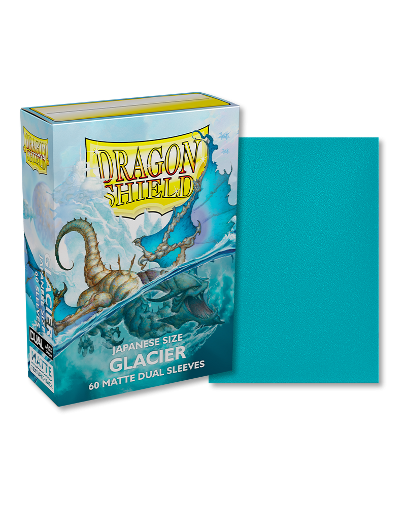 Dragon Shield: Dual Matte Sleeves (60) Glacier