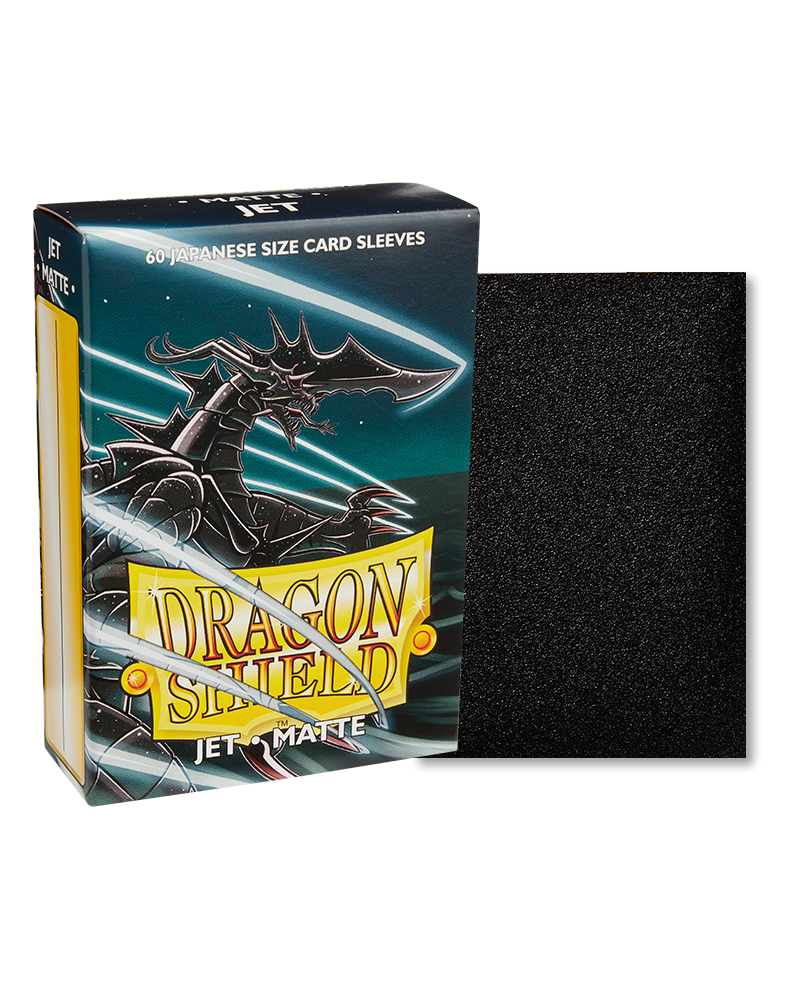 Dragon Shield: Matte Sleeves (60) Jet