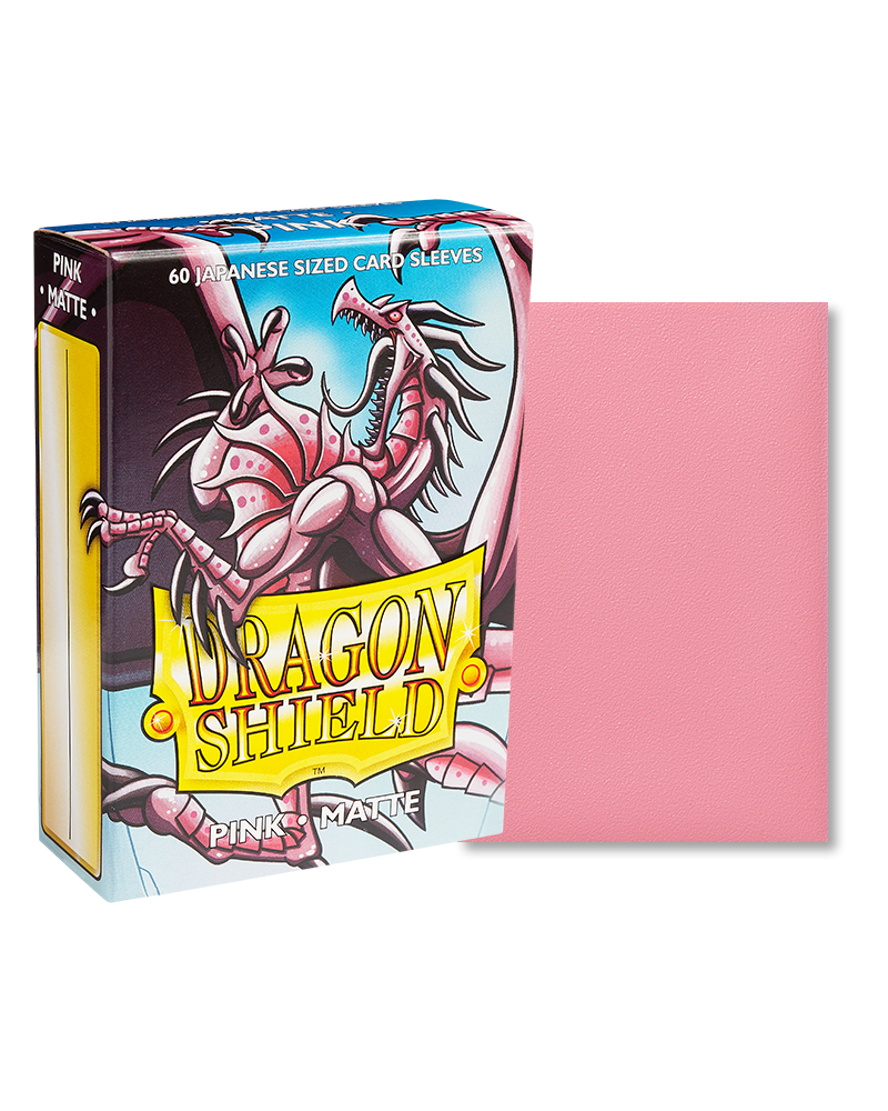Dragon Shield: Matte Sleeves (60) Pink