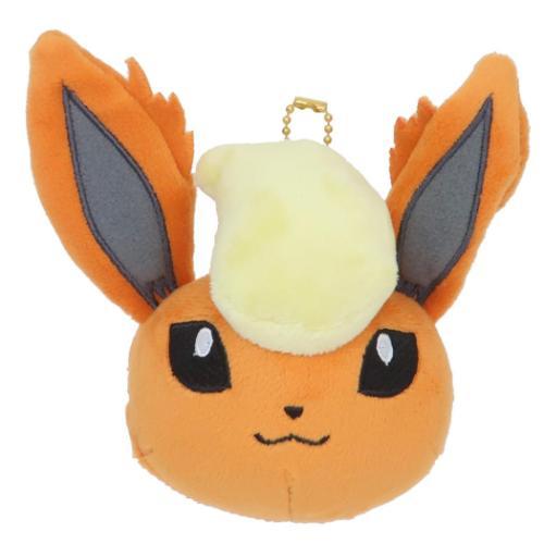 Pokemon Face Mascot Pouch - Flareon