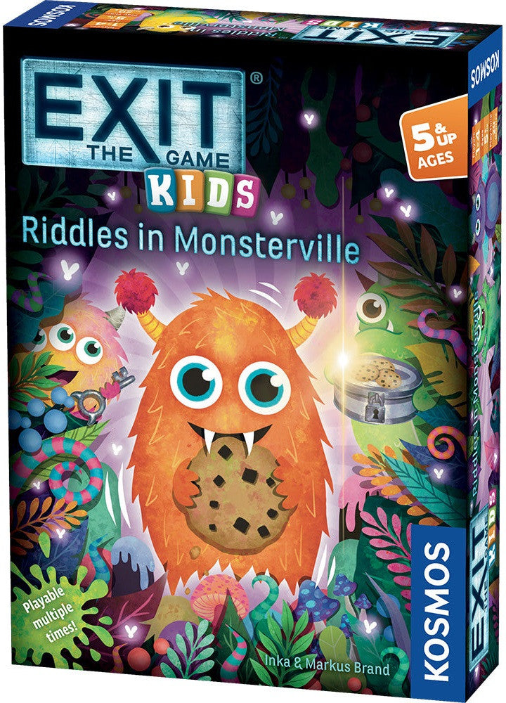 Exit the Game Kids: Riddles In Monsterville