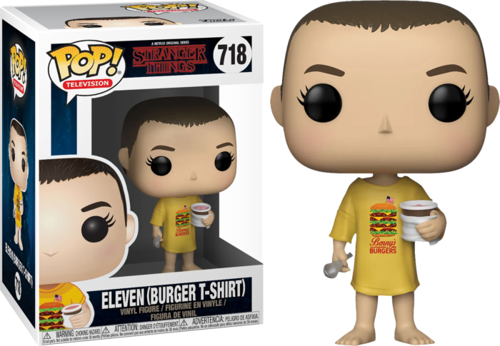 Funko: Stranger Things - Eleven (Burger T-Shirt) 718 Pop!