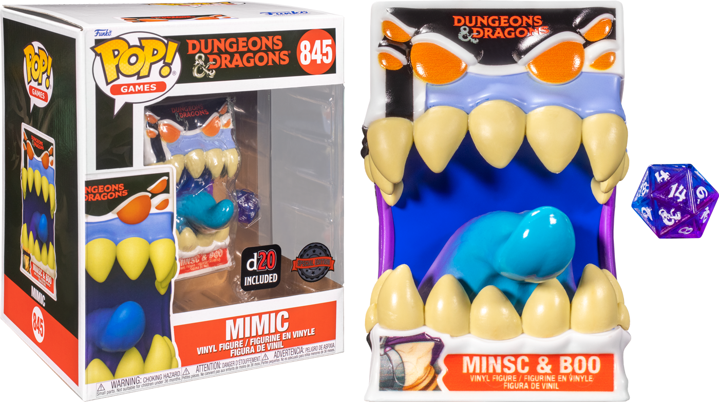 Funko: Dungeons & Dragons - Mimic 6" 845 Pop!