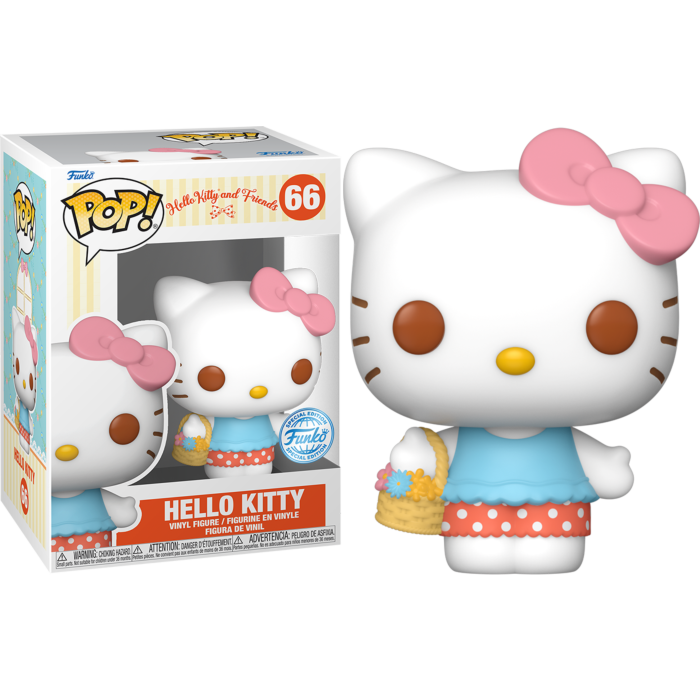 Funko: Hello Kitty - Hello Kitty with Basket 66 Pop!