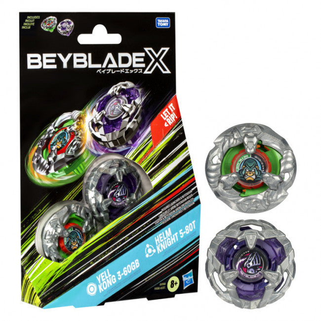 Beyblade X - Dual Pack - Yell Kong & Helm Knight
