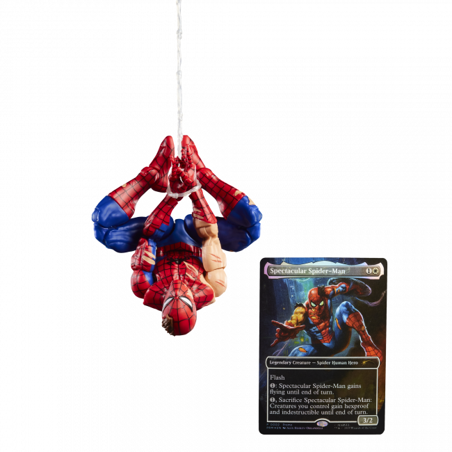 Marvel Legends Series x Magic: The Gathering - Battle-Damaged Spider-Man