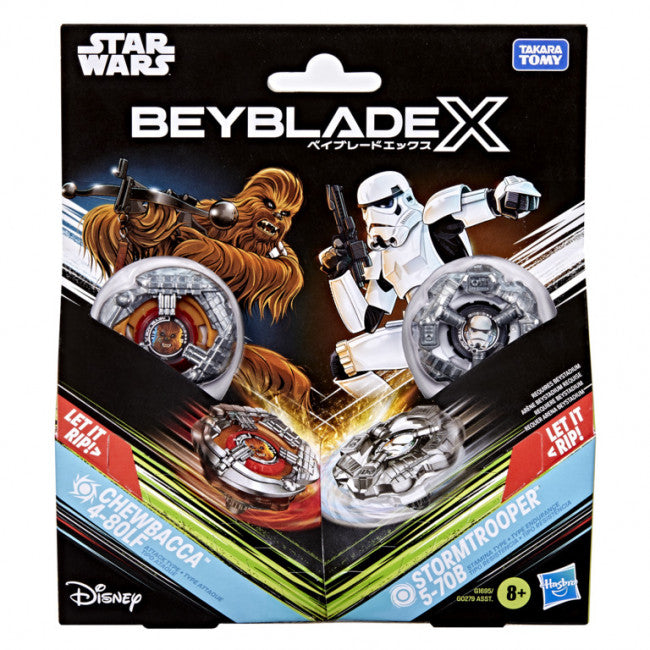 Beyblade X: Star Wars Collab - Chewbacca vs. Stormtrooper