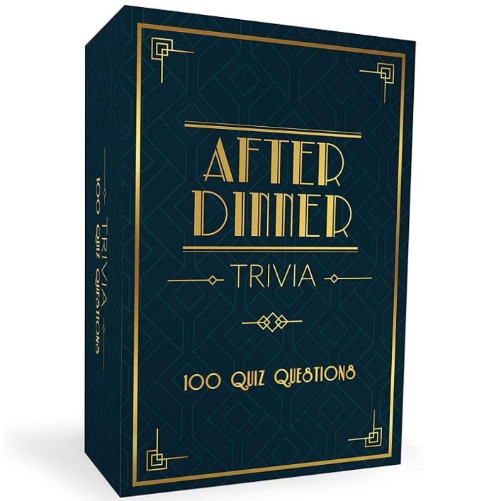 After Dinner Trivia Cards