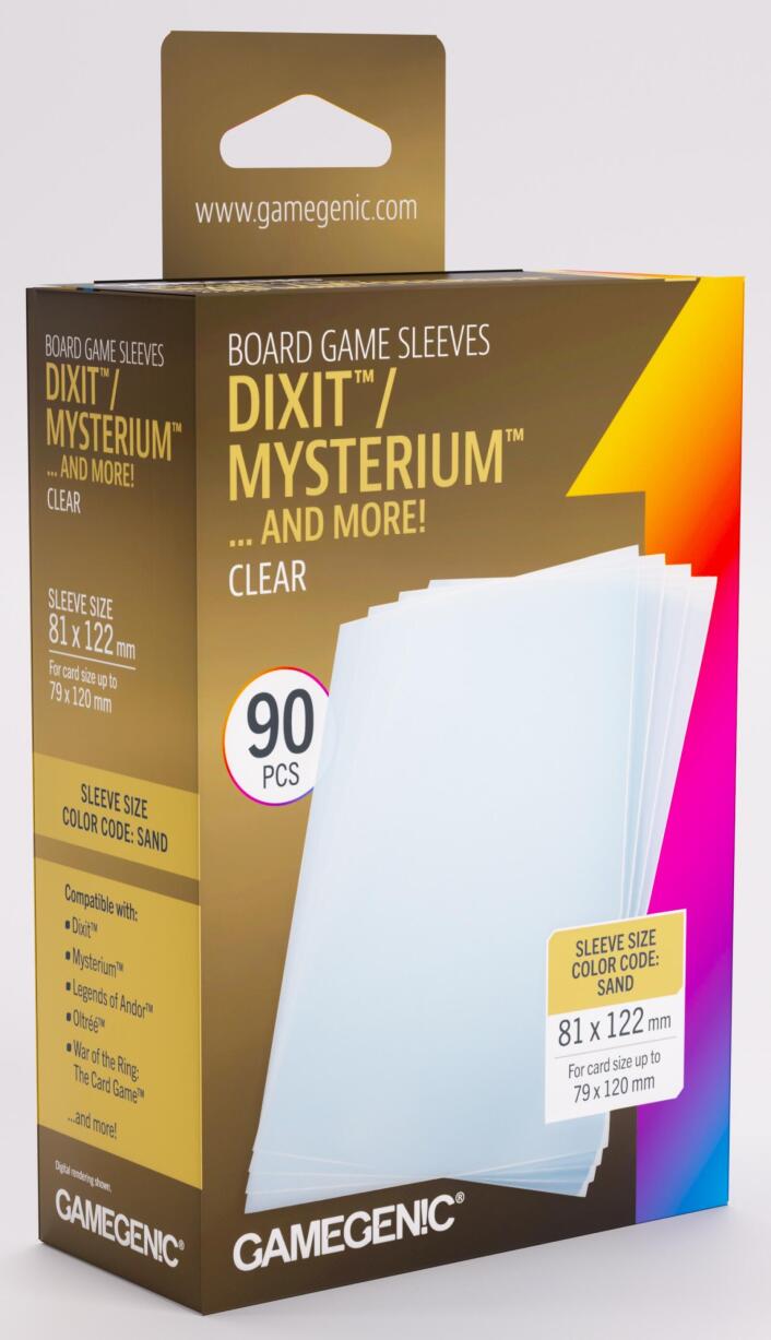 Gamegenic: Prime Board Game Sleeves (81x122mm)