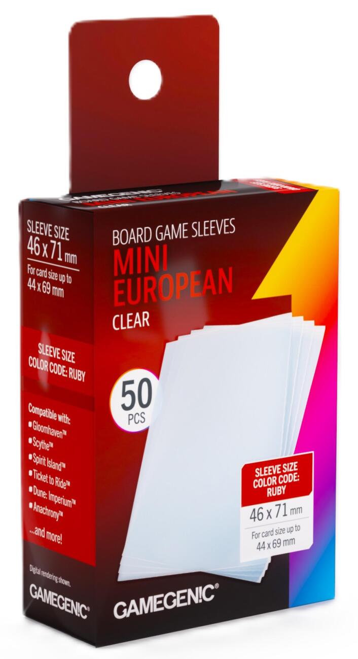 Gamegenic: Prime Board Game Sleeves (46x71mm)