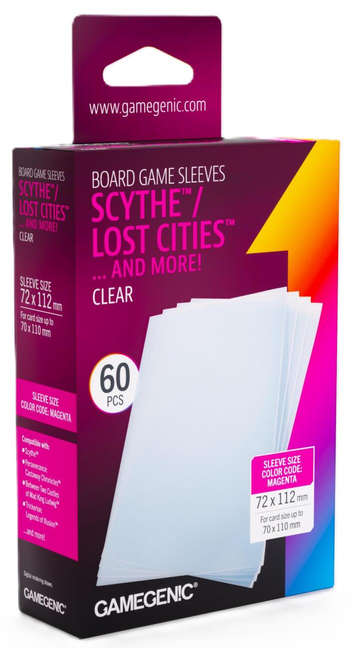 Gamegenic: Prime Board Game Sleeves (71x112mm)