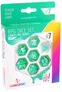 Gamegenic: Candy-like Series RPG Dice - Mint