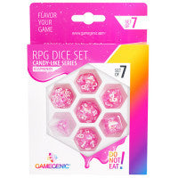 Gamegenic: Candy-like Series RPG Dice - Raspberry