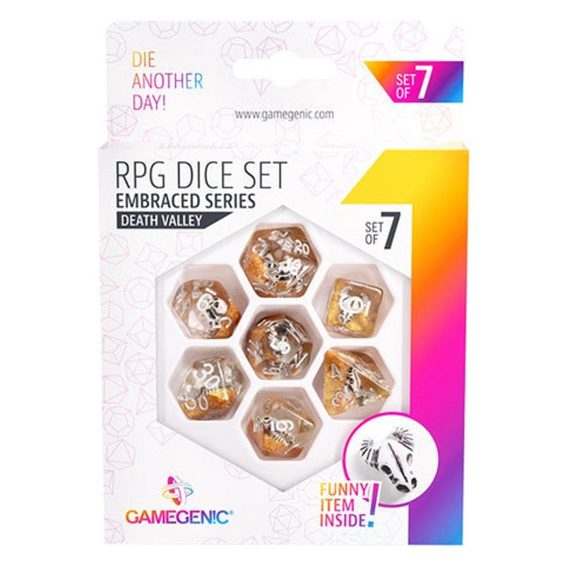 Gamegenic: Embraced Series RPG Dice - Death Valley