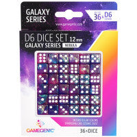 Gamegenic: Galaxy Series Dice 12mm D6 - Nebula