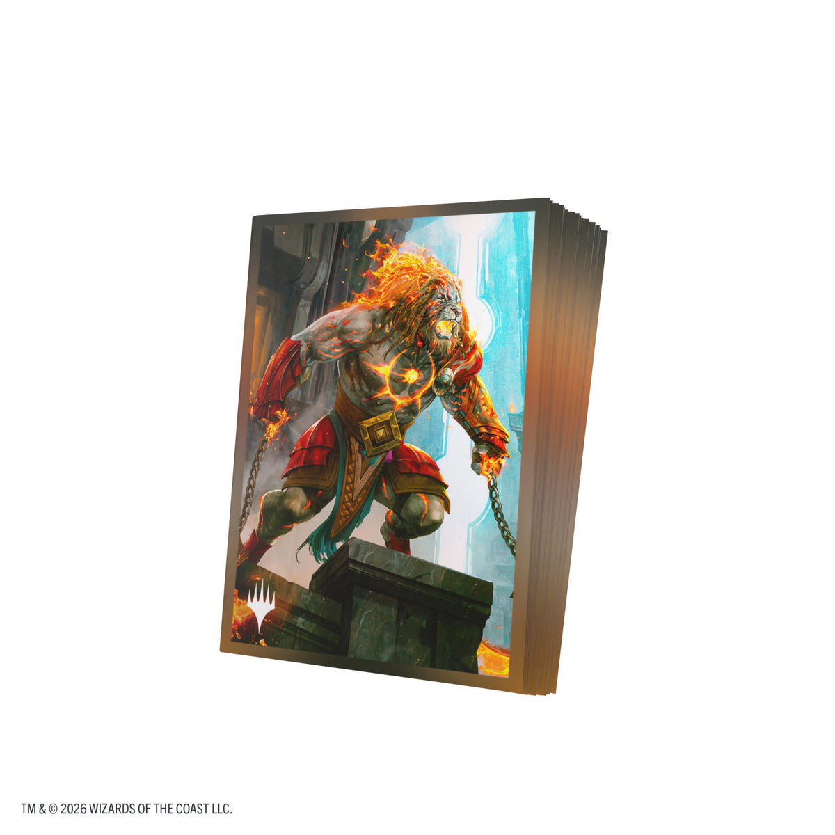 Gamegenic: MTG Reality Fracture Premium Art Sleeves - Ajani, Path of Vengeance