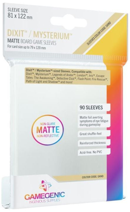 Gamegenic: Matte Board Game Sleeves (81x122mm)