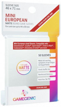 Gamegenic: Matte Board Game Sleeves (46x71mm)