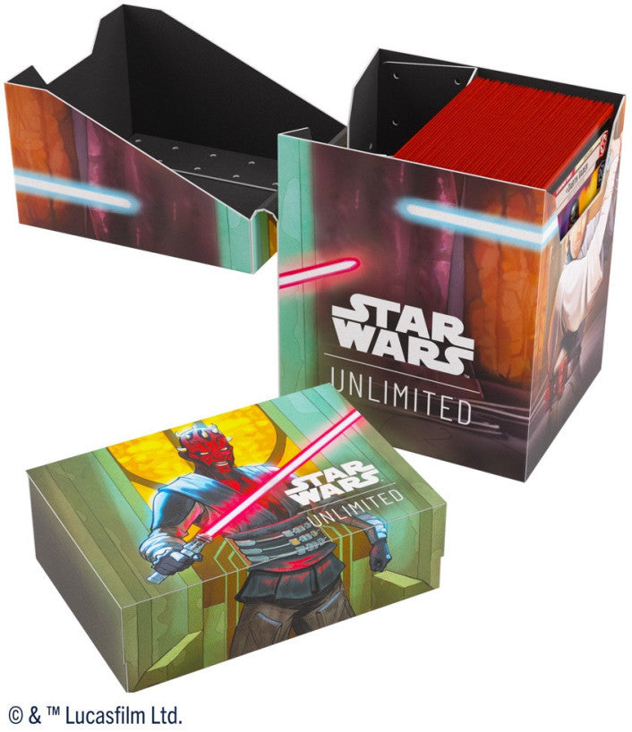 Gamegenic: Star Wars Unlimited Soft Crate (Obi-Wan Kenobi/Darth Maul)