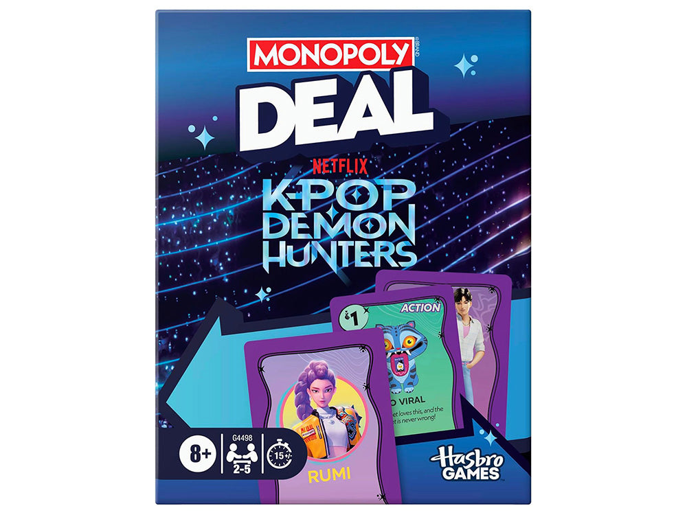 Monopoly Deal: K-Pop Demon Hunters Card Game