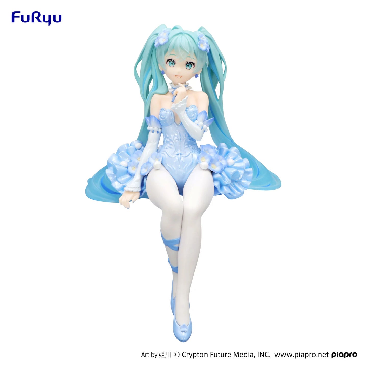 FuRyu: Hatsune Miku - Noodle Stopper Flower Fairy Nemophila Pail Blue Version