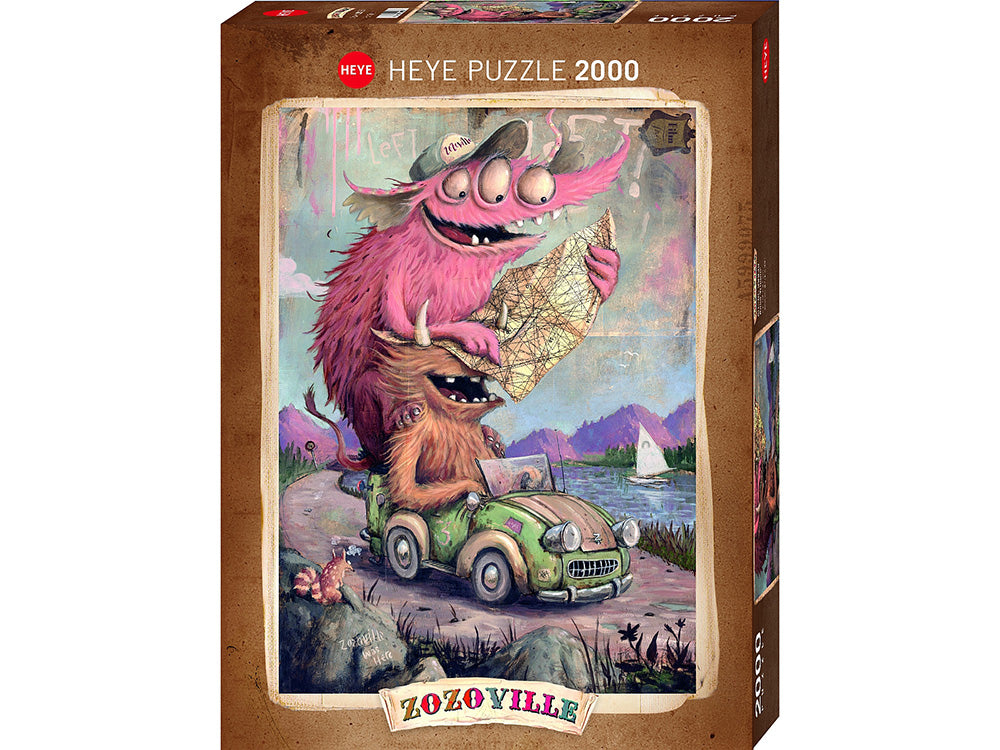 Heye: Zozoville, Road Trippin' 2000pc