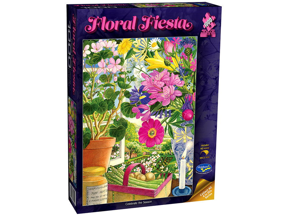 Holdson: Floral Fiesta Celebrate Season 1000pc