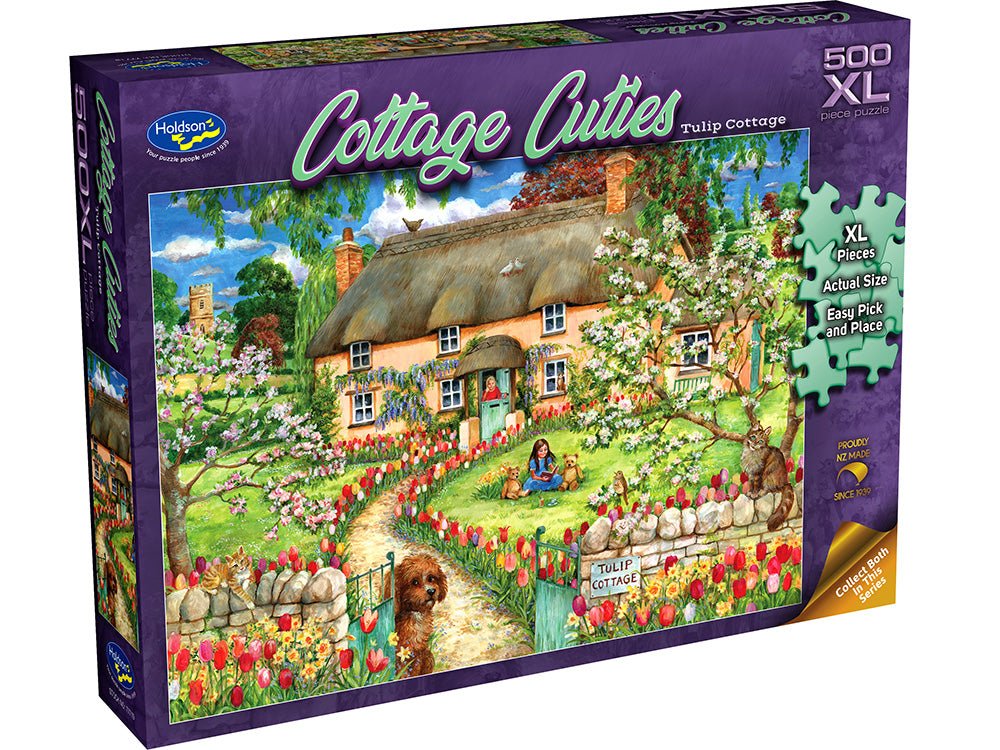 Holdson: Cottage Cuties Tulip 500pc XL