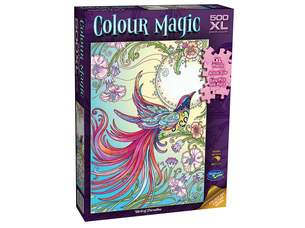 Holdson: Colour Magic Bird of Paradise 500pc XL