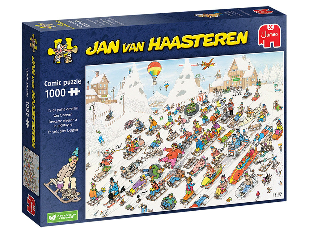 JVH Jigsaw: It's All Going Downhill 1000pc
