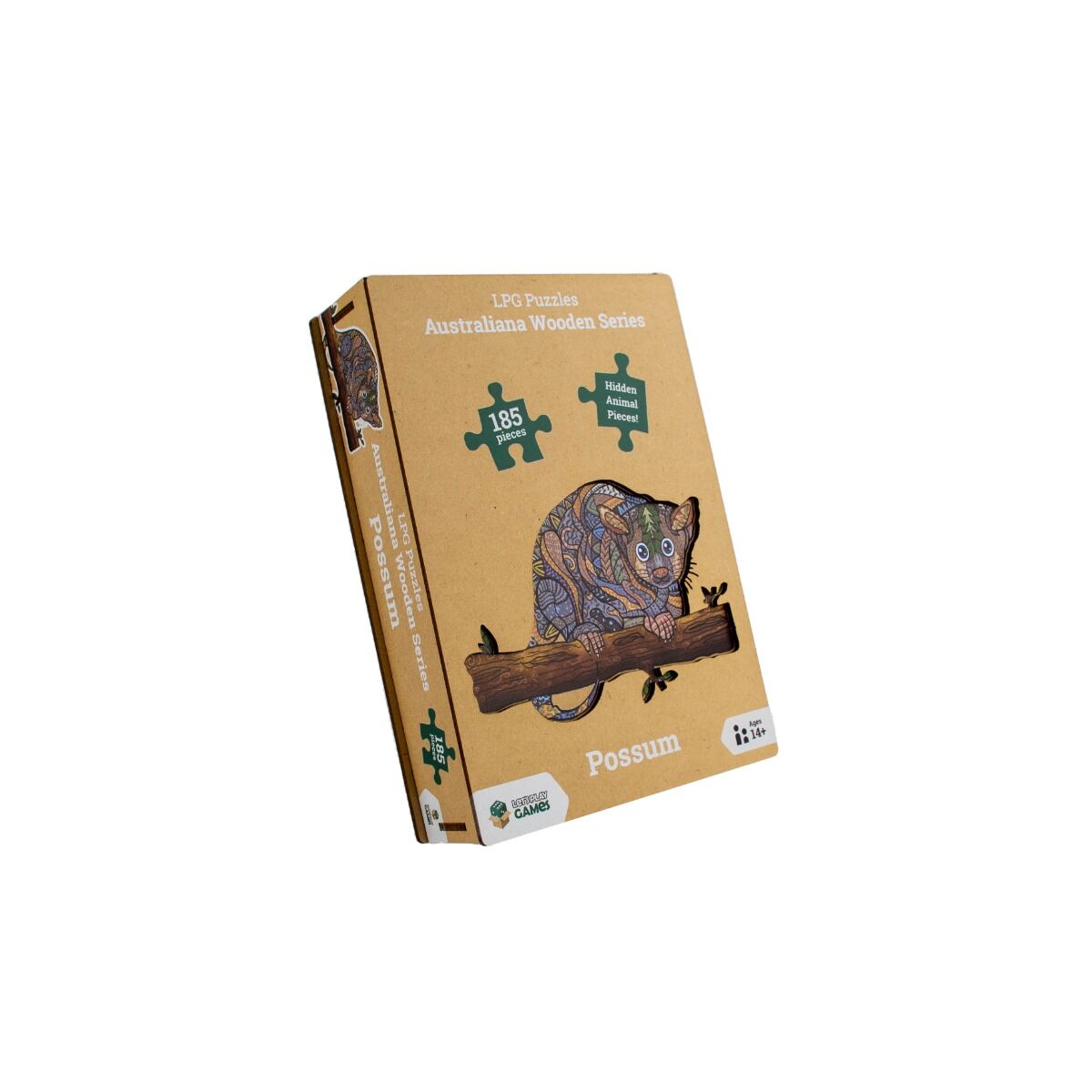 LPG Puzzles: Wooden Oceania Animals Series 1 - Possum