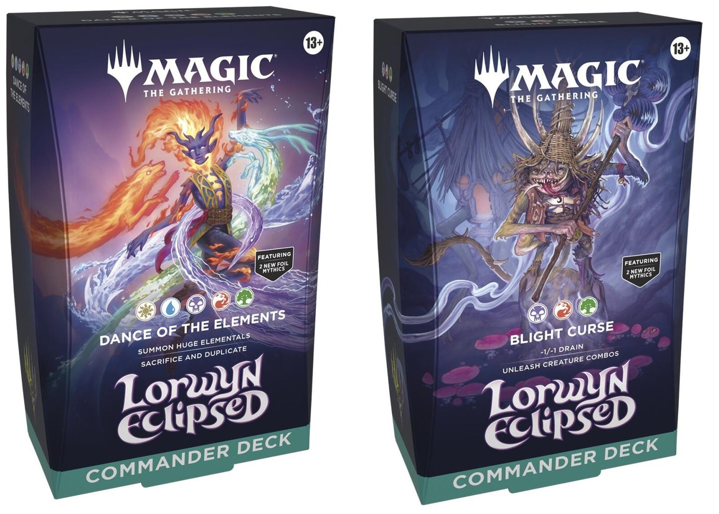 MTG: Lorwyn Eclipsed (Commander Deck Bundle) - Preorder