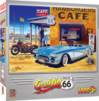 Masterpieces: Cruisin Route 66 Cafe 1000pc