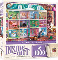 Masterpieces: Inside Out Sophia's Dollhouse 1000pc