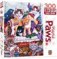 Masterpieces: Playful Paws Loads of Fun Ez Grip 300pc