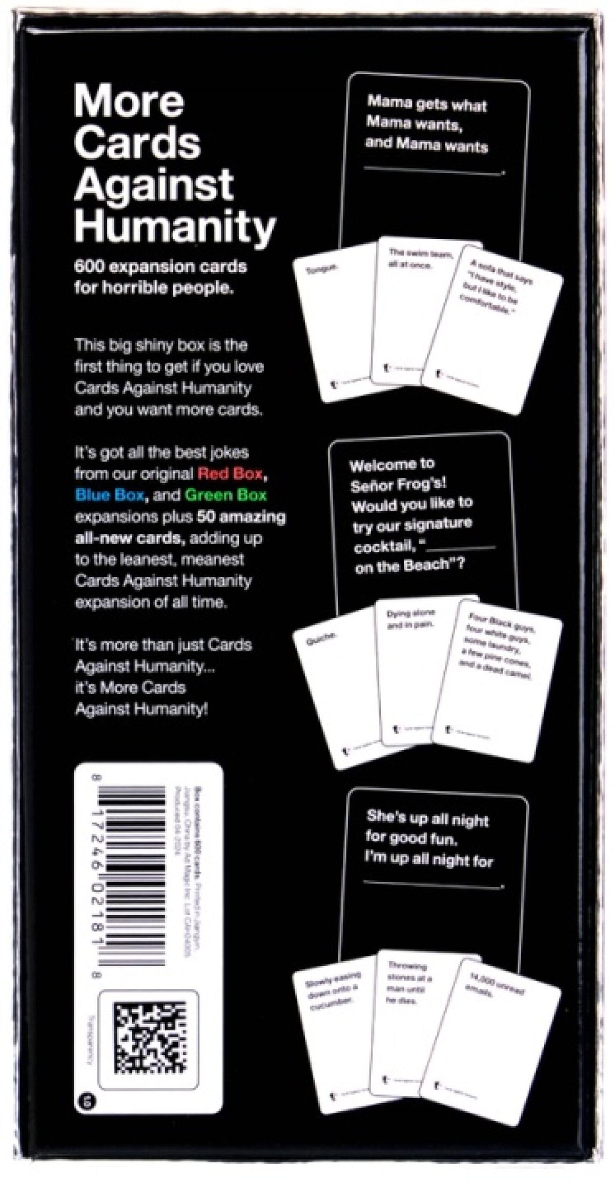 More Cards Against Humanity