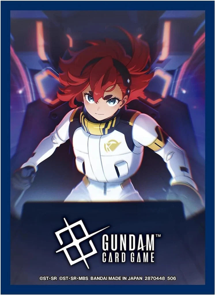 Gundam TCG: Official Sleeves 02 - Suletta Mercury