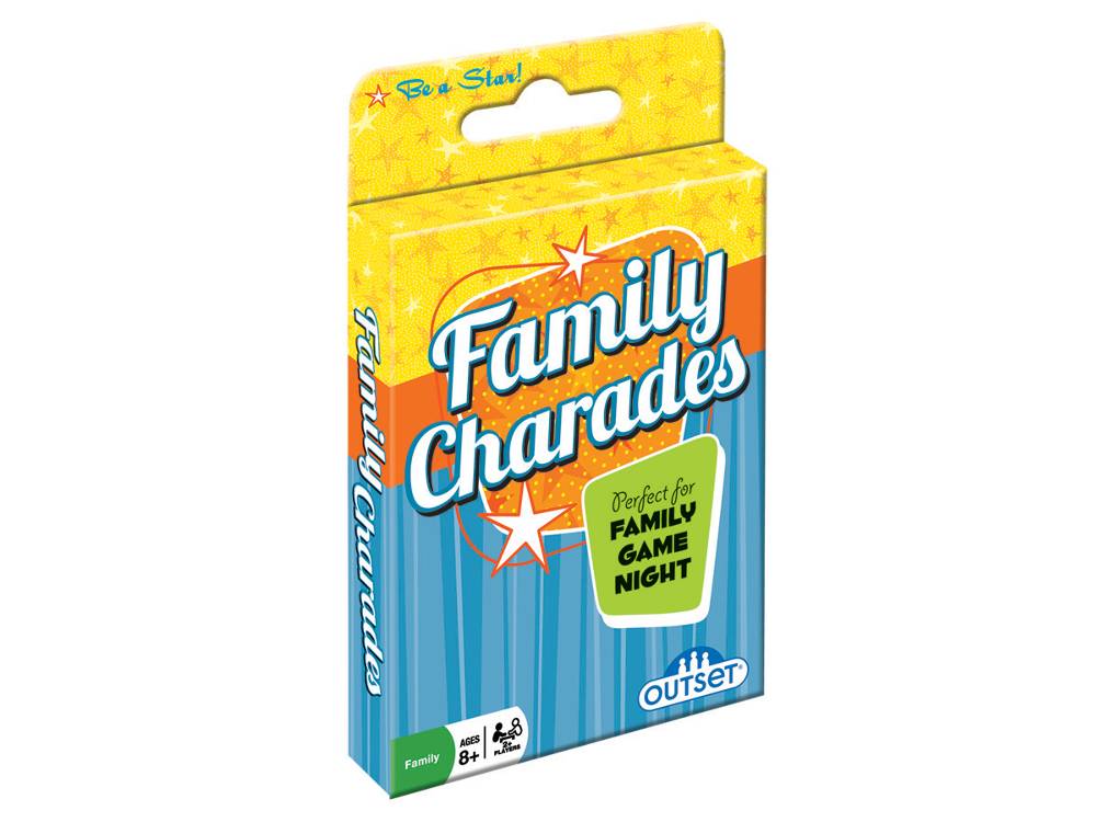 Family Charades Card Game