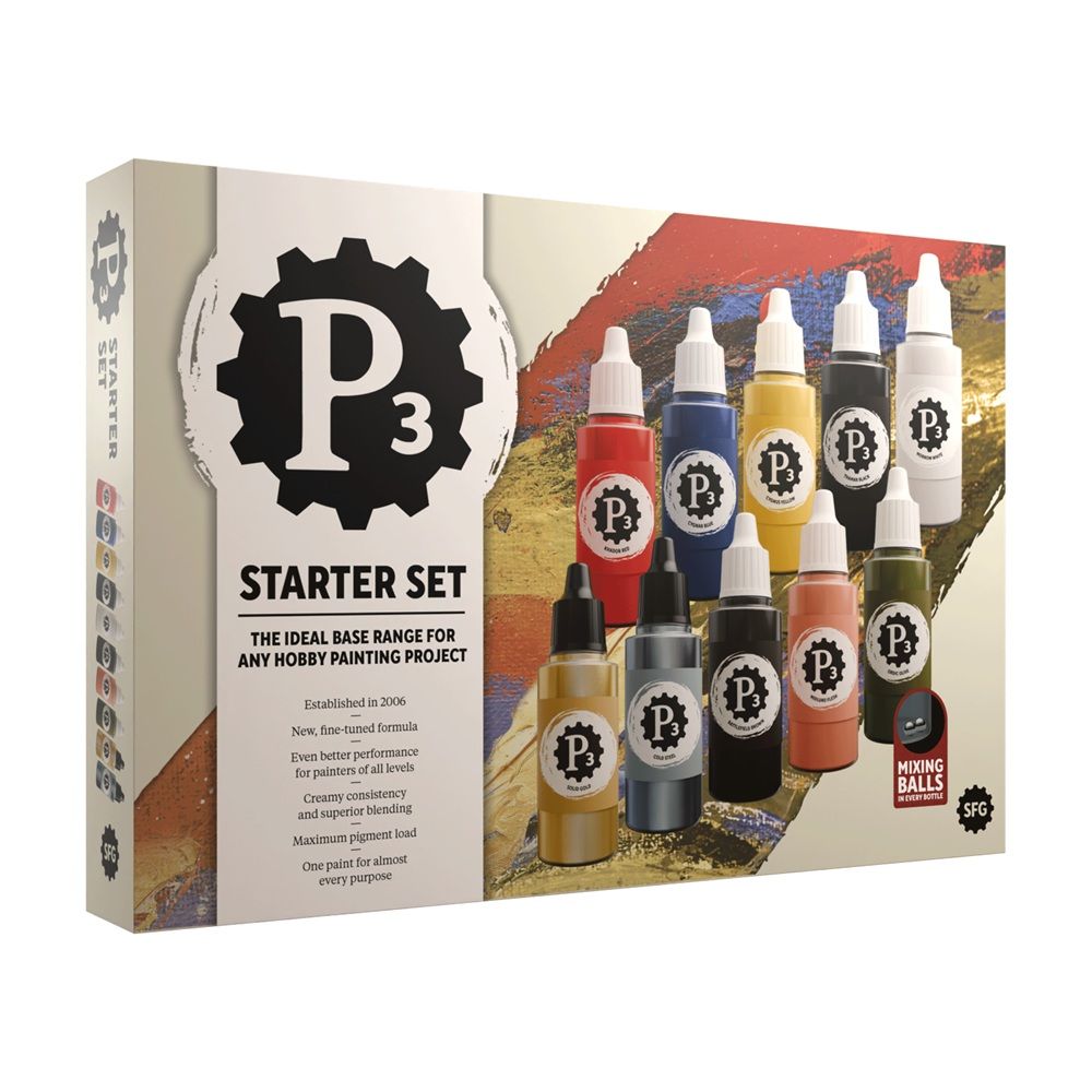 P3 Paints: Starter Paint Set