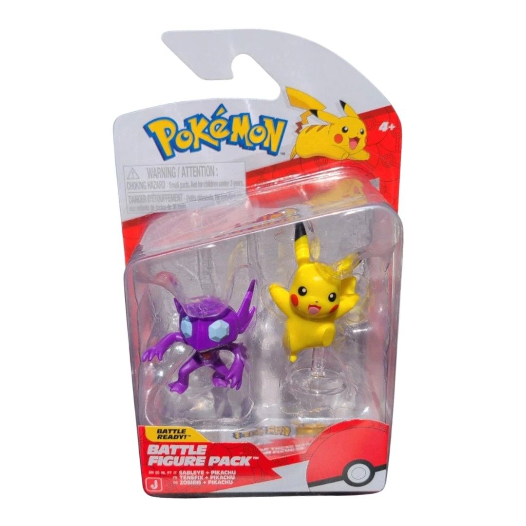 Pokemon: Battle Figure Pack - Sableye & Pikachu