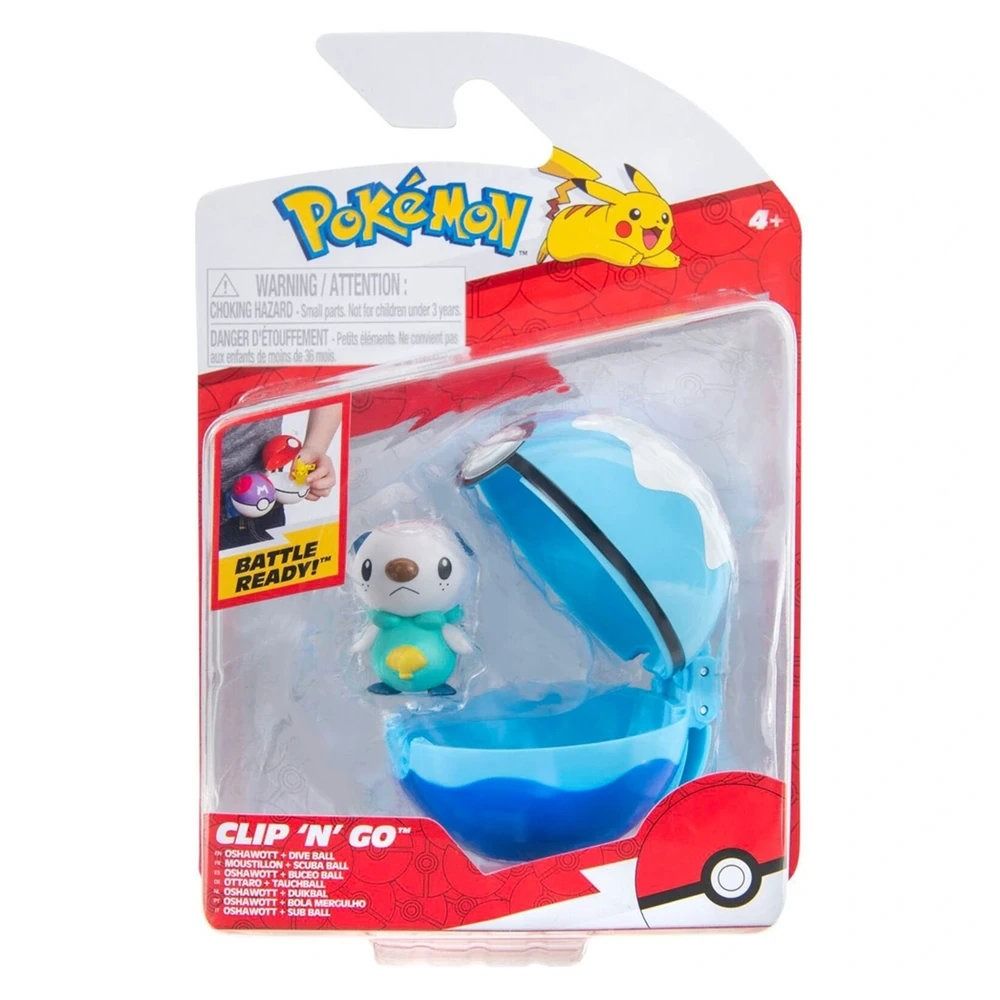 Pokemon Clip'n'Go - Oshawott
