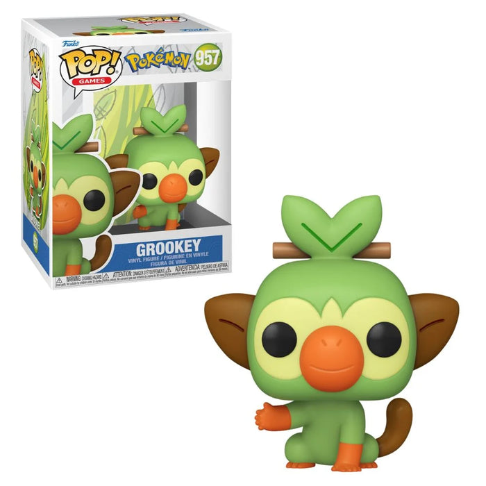 Funko: Pokemon - Grookey 957 Pop!