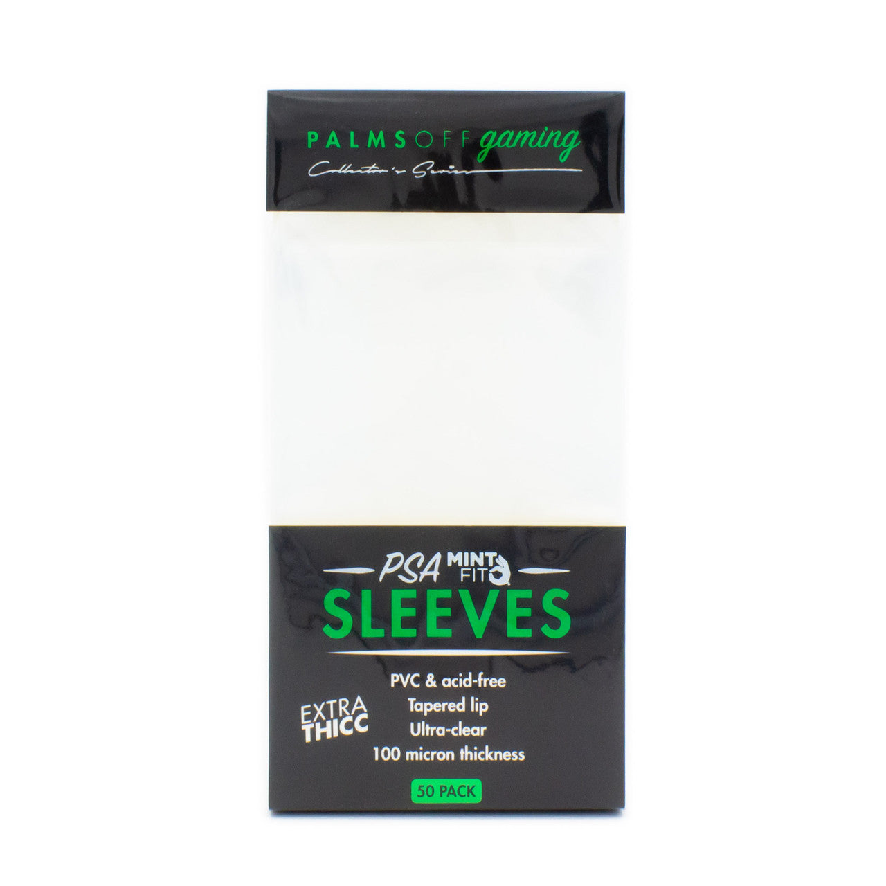 Palms Off: MintFit PSA Graded Card Sleeves - Extra Thick 50pc