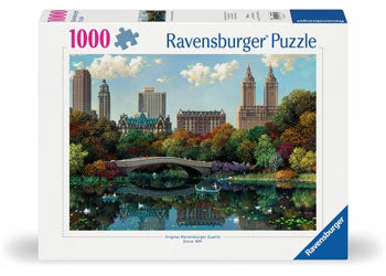 Ravensburger - NY Central Park Bow Bridge Puzzle 1000 Pieces