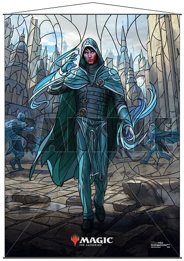 MTG: Wall Scroll Jace Stained Glass
